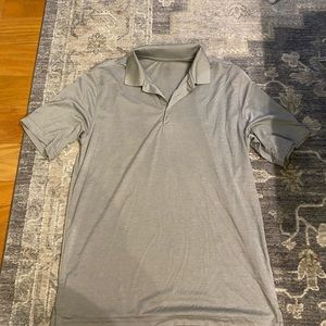 Men’s Gray Golf Polo